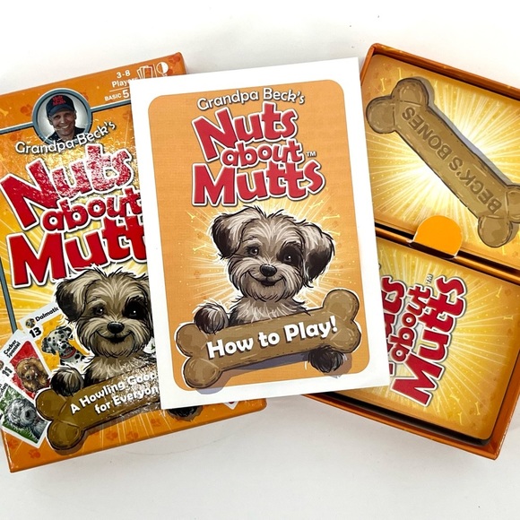 Grandpa Beck's Nuts‎ about Mutts Card Game - Picture 3 of 3